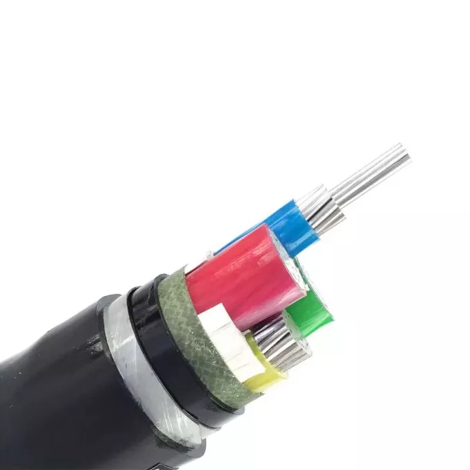 Cinta de cables multipolares 0,6/1 kV blindados con conductor de aluminio