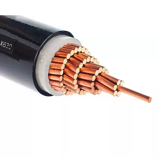 Cable de alimentación de 0,6/1 kv CU/XLPE/SWA/PVC