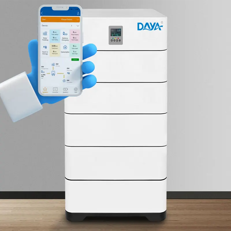 Sistema de almacenamiento de energía con batería de litio Ess Stack